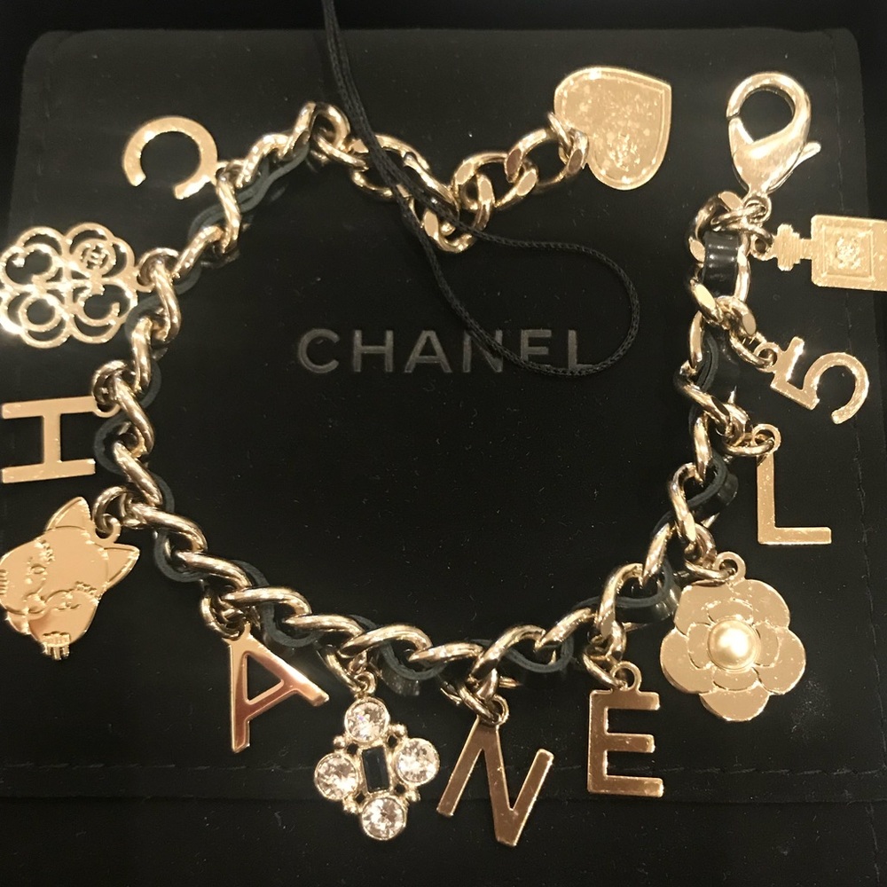 NWT Chanel charm bracelet